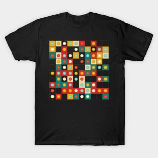 Colors on black T-Shirt